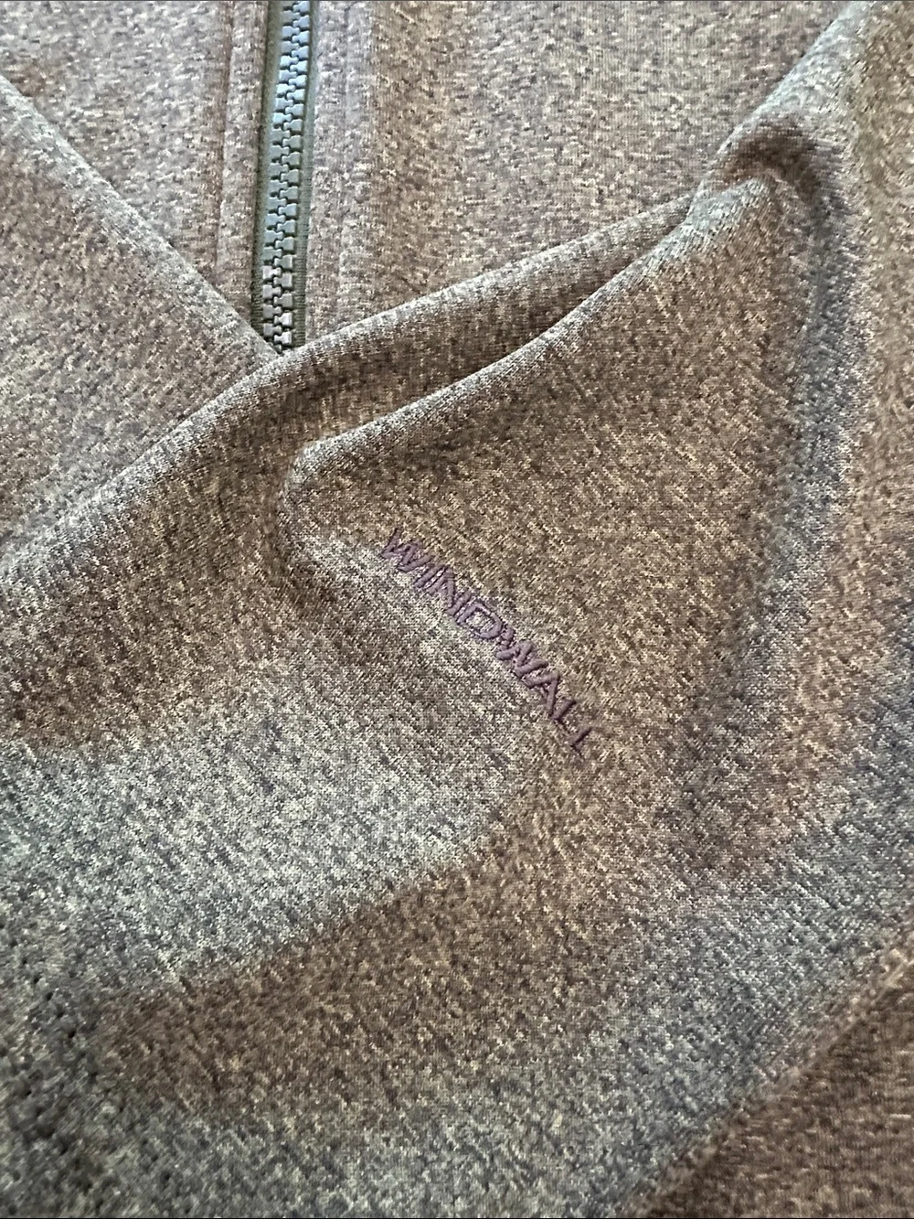 The North Face Men’s Green Full-Zip Windwall Jacket